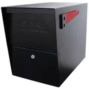 Mail Boss 7206 Package Master Mail Boss Security Mailbox Black