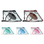 Transparent Acrylic Shockproof Handle Stand Case for iPad Air 11" 6th M2 (2024)