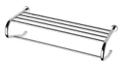 Alder Tapware ALTO TOWEL SHELF 585mm Wall Mounted, Chrome *Australian Brand