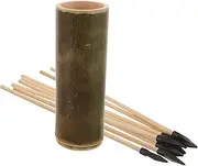 Bamboo Toss Game Kit Pot Throwing Arrow Toy Boys and Girls Arrow Tossing Game Party Toy for Boys and Girls