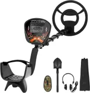 Metal Detector 5 Modes Waterproof Adjustable Deep Sensitive Searching Gold Digge