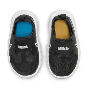 【NIKE 耐吉】運動鞋 小童 兒童 童鞋 慢跑鞋 襪套式 FLEX RUNNER 2 TDV 黑 DJ6039-002