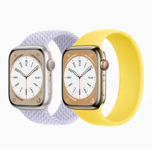 Apple Watch S8 41mm LTE 不銹鋼材質 二手手錶 保固6個月 K3數位