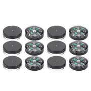 12pcs Mini Compass Pocket Compass Button Compass For Outdoor Activities DP