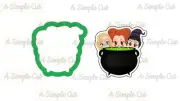 Hocus Pocus Cauldron Cookie Cutter