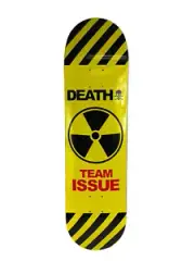 Death Team Issue Skateboard Deck - Death Skateboards 8.25 " with grip