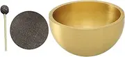 Portable Singing Bowl, Singing Bowl | Meditation Set of with Mallet and Cushion | Hand-Made Portable Spiritual Desk Decoration for Yoga, Mindfulness, So