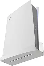 sciuU Wandhalterung Kompatibel mit PS5 Playstation 5, 2 mm Super Hartes Verdicktes Metall, Halterung Ständer Halter Zubehör für PS5 Konsole Standard Disc/Digital Edition, Weiß