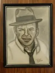 Frank Sinatra Portrait by Jackie Gottlieb