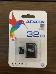 ADATA 32GB MicroSDHC Memory Card With Adapter