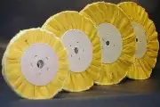 Caswell TREATED VENTED BUFFING WHEEL - 6" X 1/2"
