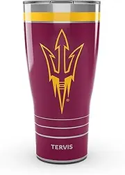 Tervis Traveler Arizona State Sun Devils - MVP Triple Walled Insulated Tumbler Travel Cup Keeps Drinks Cold & Hot, 30oz, Stainless Steel