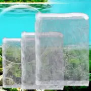 1Pcs Aquarium Filter Bag Fish Tank Mesh Bag Zipper Net Pond Bio Ball Active Carb