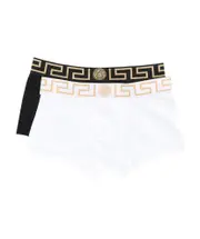 Versace Greca Border 2 Piece Trunks 3,5 White