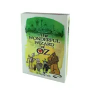 Wizard of Oz playing cards, full 54 poker-size card deck (Green)