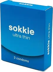Sokkie Natural Condoms - Ultra Thin (3 pack)