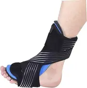Foot Orthosis Night Splint Plantar Splint Orthotic Foot Brace Support for Drop Foot Black