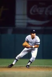 Shortstop Bucky Dent Of The New York Yankee 1980 Baseball Photo 6