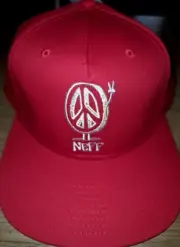Neff Peace Logo Adjustable Baseball Cap NWT FREE SHIPPING