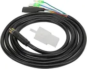 Hub Motor Convert Extension Cable Conversion Cable Motor Hub 160Cm 9 Pin Motor Convert Extension Cable Extension with Male Connector Coupler Attachment Connector 9 Pin Connector