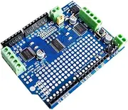 Rakstore IIC I2C TB6612 Mosfet Stepper Motor PCA9685 PWM Servo Driver Shield V2 for Arduino Robot PWM Replace L293D