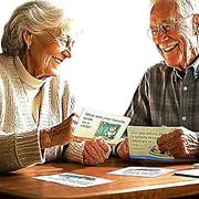 ComfiCare Dementia Conversation Cards: Alzheimers Activities for Dementia Patients,240 Engaging Prompts for Memory Recall, Emotional Connection & Cognitive Stimulation–Reminiscence Therapy