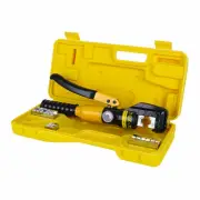 12.2“ Hydraulic Wire Terminal Crimper Battery Cable Lug Crimping Tool With Dies