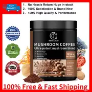 Organic Mushroom Coffee 10 Mushroom Blend Lion's Mane Mushroom Powder Coffee