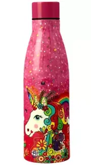 NEW MAXWELL WILLIAMS WATER BOTTLE UNICORN RAINBOW JUNGLE INSULATED LAST ONE!