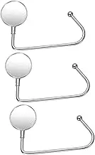 HEALEEP 3pcs Elegant Table Purse Holder Multifunctional Handbag Hanger for Desk Office Damage Installation Stylish Christmas Stocking Hook Versatile Desktop Bag Storage