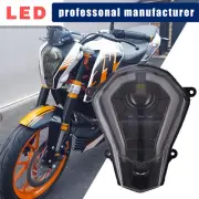 LED Projection Headlight DRL w/Yellow Turn Signal FOR KTM Duke 125 / 200 / 390