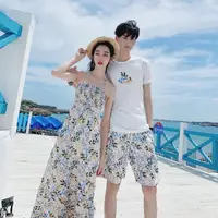 在飛比找蝦皮購物優惠-💕2024新品促銷💕海邊度假衣服套裝旅遊沙灘蜜月夏裝男士拍照