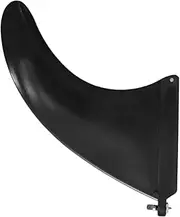CLISPEED 1pc Surfboard Fin Paddleboards Inflatable Sup Fin Screw Paddle Board Replacement Fins Surf Board Stand up Paddle Board Stand up Board Paddleboarding Tail Surfing Rudder Large Black