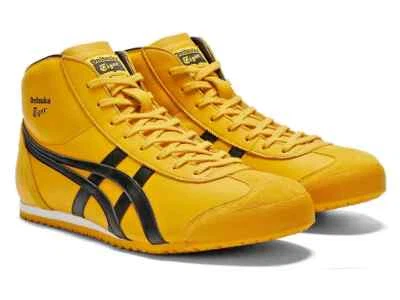Onitsuka Tiger MEXICO Mid Runner YELLOW BLACK 1183B577 751 Authentic