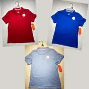 Girls boys Kid Short Sleeve School Uniform Polo Top Wonder Nation shirt