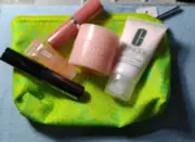 Clinique 6 PCS Makeup / Skincare Travel Gift Set with bag NEW UNUSED SEALED ITEM