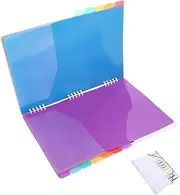 CANIGHT Home Office School Document Holder 12-Layer Plastic Folder Tab Folder Office Organizer
