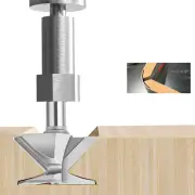 "Arc Bending Integrated Knife Router Bit Tungsten Steel 1/2"" / 12mm Shank R18 R30 R50 Seamless Woodworking Milling Cutter"