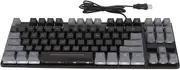 Mechanical Gaming Keyboard, RGB Backlit, 87 Keys, USB Wired, Floating Keycaps, Multimedia Keys, Ergonomic for Windows Laptop PC