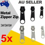 5x Fix Zipper Zip Slider Rescue Instant Repair Replacement Kit Accessories AU