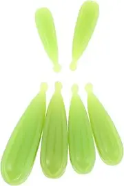 BESPORTBLE 6pcs Soft PVC Fishing Casting Practice Plugs Lightweight Training Accessories for Skill Development Fishing Enthusiasts Durable and User Friendly for Enhanced Casting Techniques