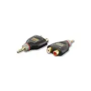 GA63266 XGA17 Xcaliber Adaptor, 2X Phono Socket To 3.5mm Plug