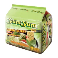 在飛比找momo購物網優惠-【YUM YUM】養養 泰式綠咖哩味麵(350g)