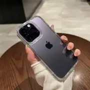 Transparent Shockproof Hard Acrylic Case for Iphone 16 15 14 13 12 Mini 11 Pro X