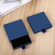 [BIGTEDDY] 2022 Jewelry Gift Boxes Cardboard Box for Necklaces Bracelets Rings Earrings AU (Blue)