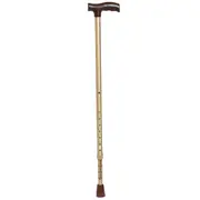 Walking Stick (L type) Silver, Black & Gold