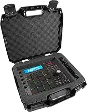 ArmorXL Carrying Case 17 for KeyPad Drum Controllers - Fits Akai Professional MPD218 MPD226 APC Mini MPX16 MPD18 XR20 MPC Studio Black MPC Element MIDImix Tom Cat Rhythm Wolf