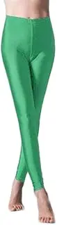 [AFLEISURE] Colorful Shiny Neon Leggings Stretch Fluro Pants for Gym Yoga Dance lg8005