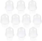 CAXUSD 1 Set Clear Seedling Pots Plastic Nursery with Drainage for Root Breathing for Gardening Planting and Cuttings Outdoor and Indoor Spaces