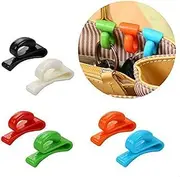 AKOAK 6 Pieces Assorted Color Handbag Key Organizer Key Clips Key Hook Hangers for Purses Bags